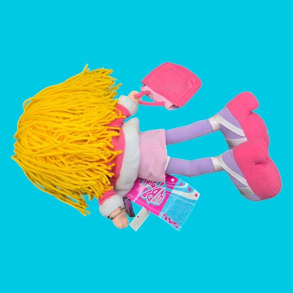 2000 Warner Bros Sky Yellow Hair 13" Plush Toy Doll Pink Tweety Bird Dress Purse - Picture 9 of 13